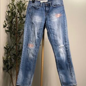 H&M Light Blue Distressed Jeans (B1)